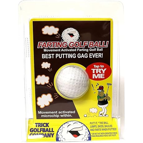 Farting Golf Ball: Tee Off with a Chuckle!