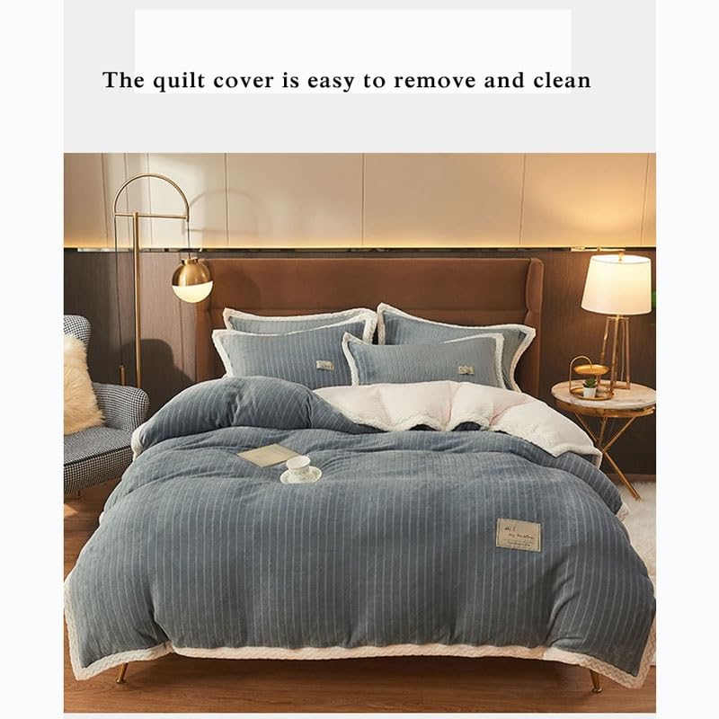 Couette épaisse hiver moelleux doux 155x220 thermorégulation active - 7