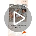 Image of H-Shaped Pregnancy Pillow for Women | Adjustable Butterfly Dual Wedge for Back, Belly & Hip Pain Relief | Ultra Soft Velvet Maternity Body Support Pillow | Washable, Travel Friendly | Grey