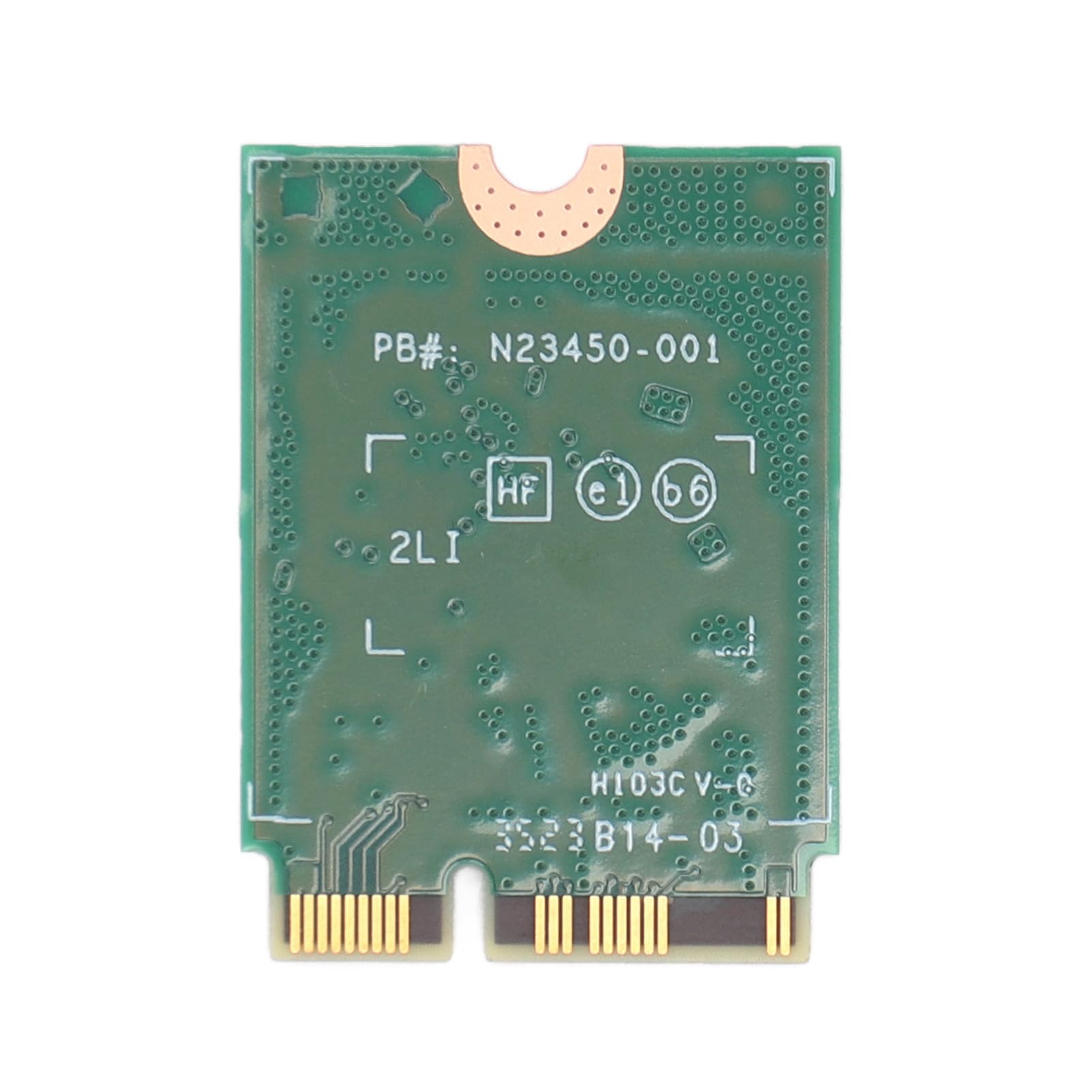 Fockety Scheda PCIe WiFi 7, Adattatore di Rete Tri Band 574Mbps 2400Mbps 5800Mbps, Scheda WiFi M.2 con Bluetooth 5.4 per Computer 10 11 OS (Nessuna antenna)