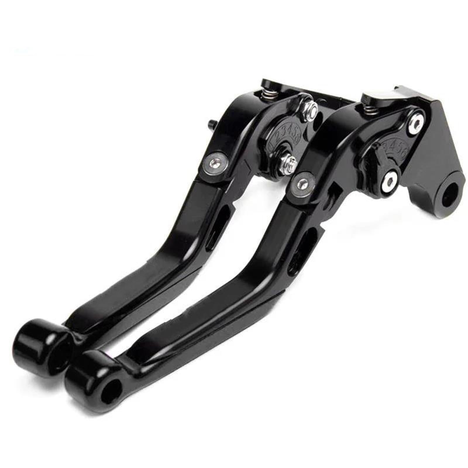 GIMEGIOYLY for FZ6 for Fazer 600 S N NA NS for FZ6N for FZ6S for FZ600 Handles Folding Extendable Adjustable Brake Clutch Levers Clutch Brake Lever Handle(Black)
