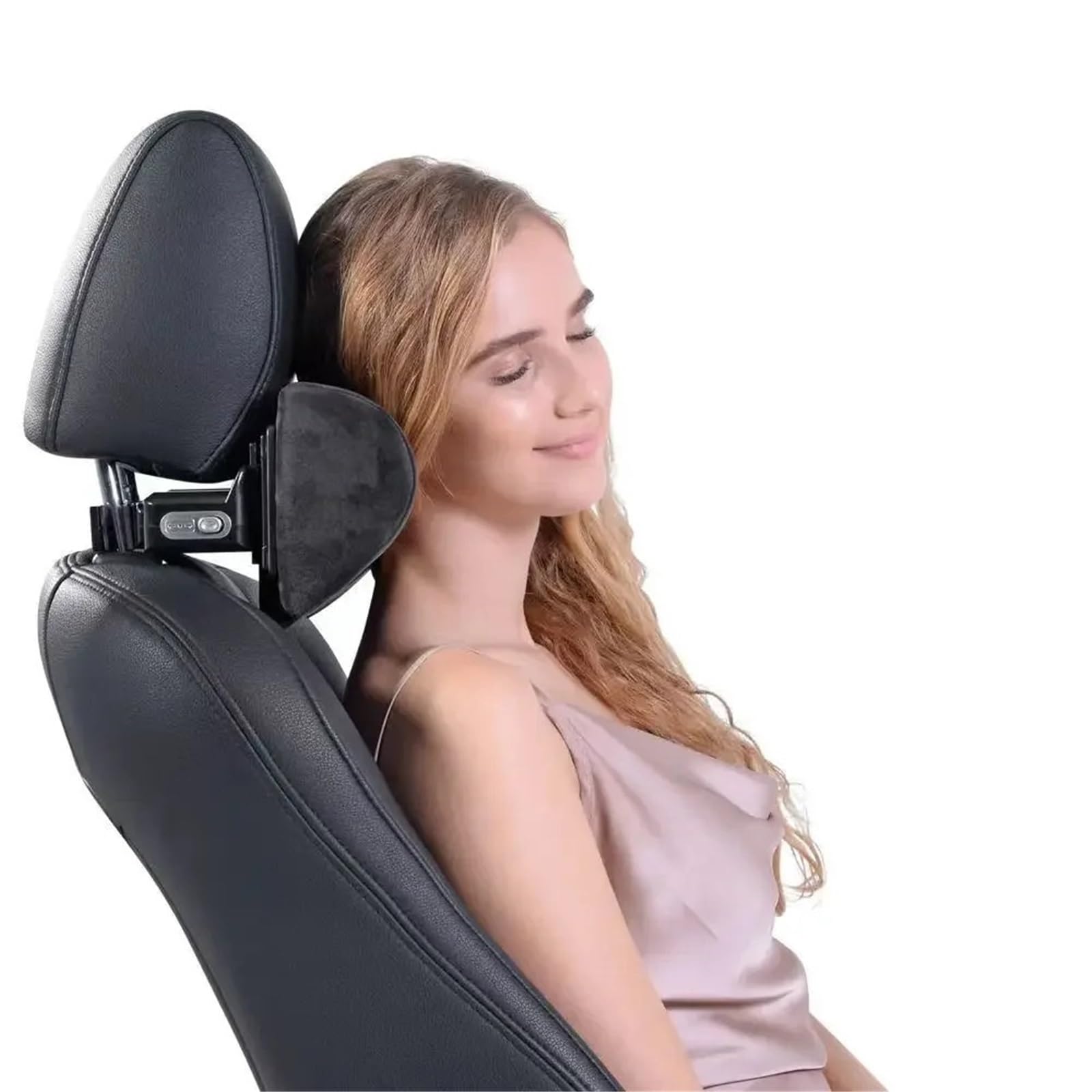 Reposacabezas Coche Cojin Reposacabezas del coche, almohada para el cuello, asiento trasero para el cuello del coche, vértebras de conducción(D)