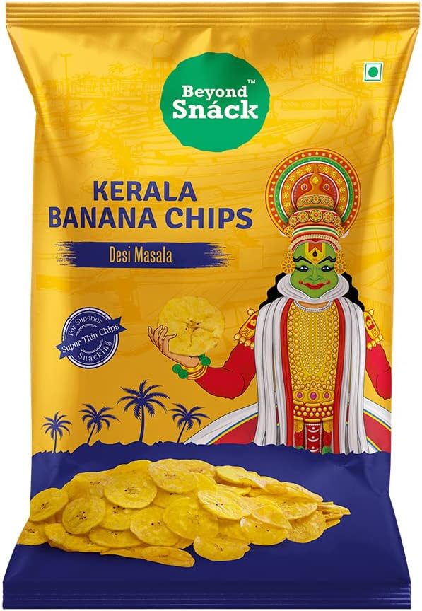 Beyond Snack Kerala Banana Chips -Desi Masala 70 Gms