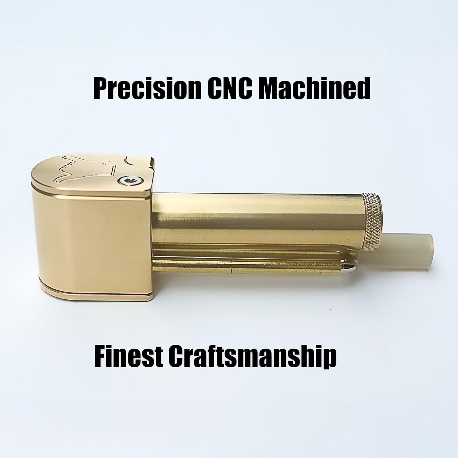 Shaka Original Brass Portable Proto Tool All-in-One w/Poker and Storage Tube Precision CNC Machined Made in Hawaii