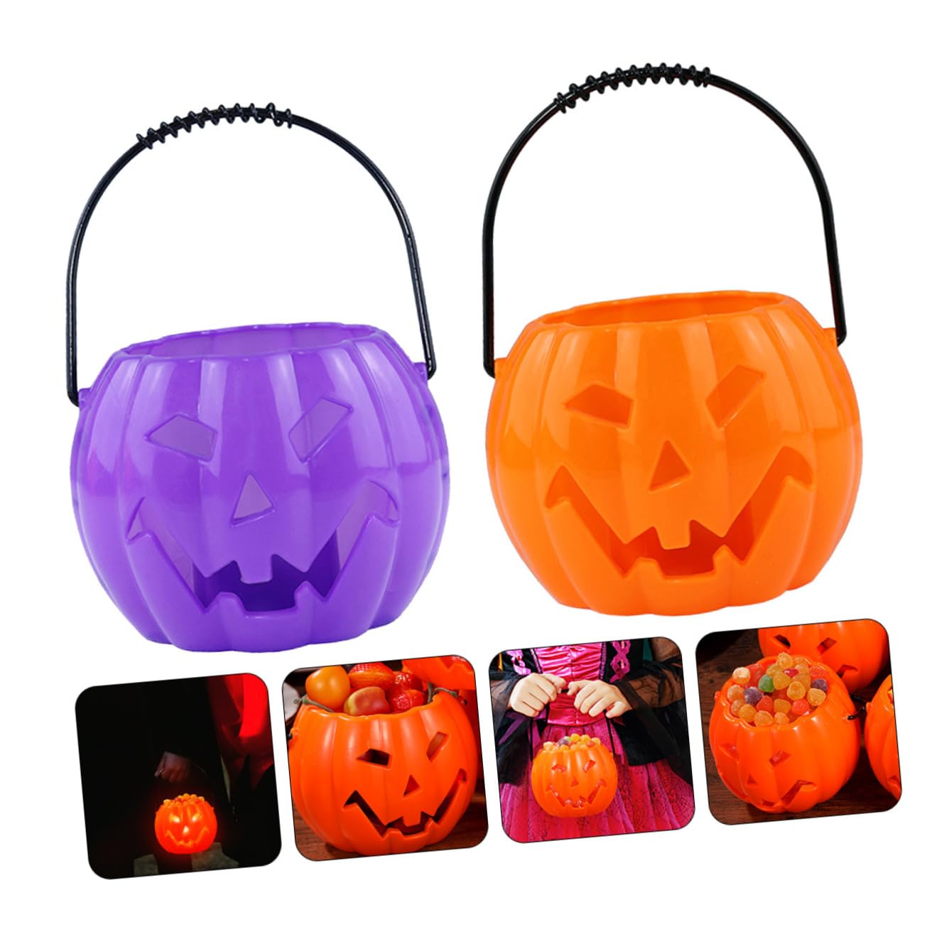 Amazon.co.jp: TEHAUX 2個ハロウィンかぼちゃライト 光るジャック オー
