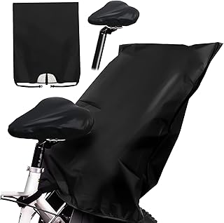 Regenschutz für Fahrradkindersitz, Universal Wasserdichte Abdeckung für Kinder Fahrrad Hinten mit Reflekorstreifen, Regenschutz Kinderfahrradsitz für Alle Sitze Geeignet