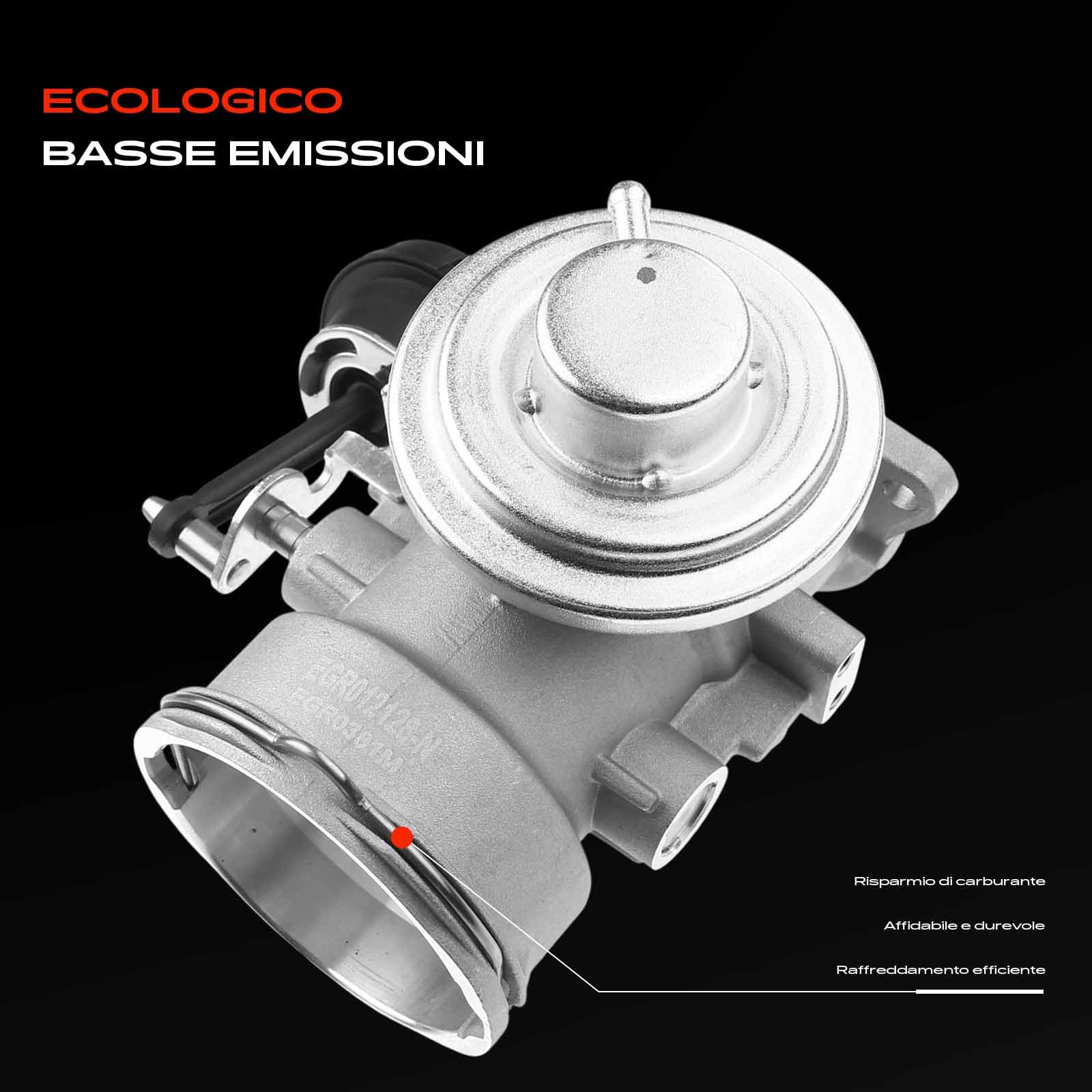 Frankberg Valvola EGR Diesel Compatibile con A3 8L1 1.9L Golf IV 1J1 1.9L Golf IV Variantee 1J5 1.9L Leon 1M1 1.9L O.c.t.a.v.i.a I Combi 1U5 1.9L Replace# 7371D