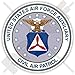ZIVIL LUFT PATROL Dichtungs Kappe US Luftwaffen Zusatz USAF USA Vereinigte Staaten von Amerika. Amerikanisch 90mm Auto & Motorrad Aufkleber, Vinyl Sticker