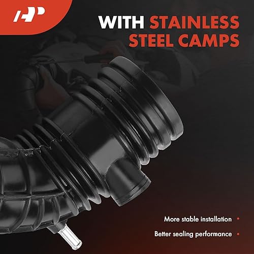 Miniatura 6 de A-Premium Tubo de manguera de entrada de aire del motor se adapta a DOHC, 4Cly 2.4L compatible con Honda Accord 2003-2007, Sedan y Coupe, 4 puertas