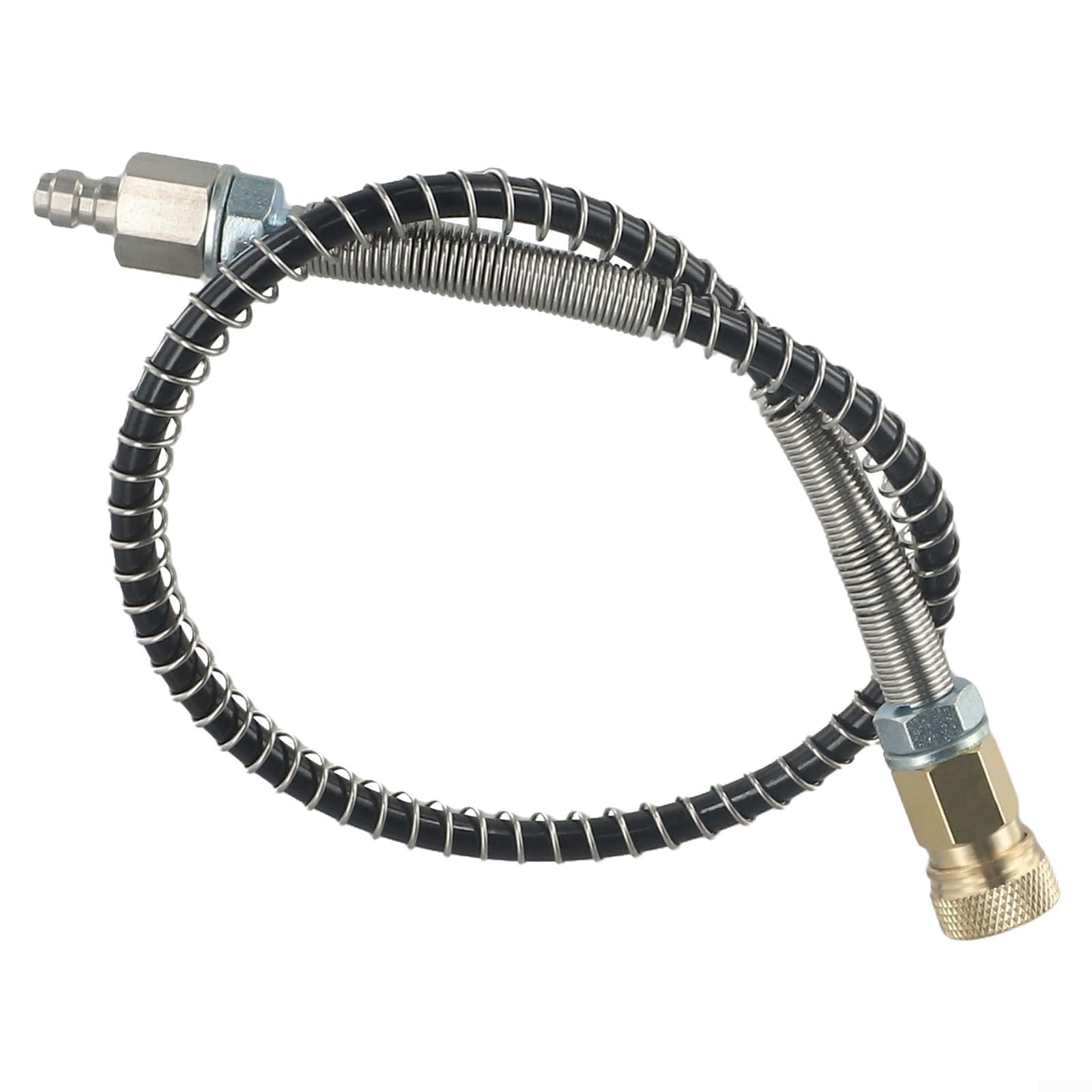 HPA - Tubo di ricarica per stazione di riempimento, 500 mm, rinforzato, 4500 PSI, compatibile con serbatoi PCP-SCUBA e sistemi paintball