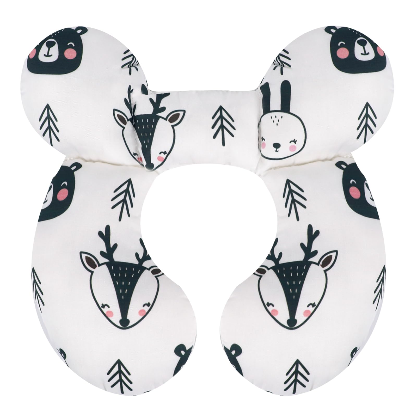 KAKIBLIN Baby Travel Pillow,Upgraded Baby Neck Pillows for Car Seat,Baby Support Pillow,Infant Neck Pillow for Toddler Head and Neck,Newborn Head