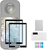 Vista 12 de NEEWER Kit de protectores de pantalla Pocket 3 (paquete de 2) compatible con DJI Osmo Pocket 3 Creator Combo Accesorios, 9H HD anti arañazos vidrio