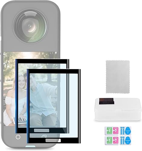 Miniatura 12 de NEEWER Kit de protectores de pantalla Pocket 3 (paquete de 2) compatible con DJI Osmo Pocket 3 Creator Combo Accesorios, 9H HD anti arañazos vidrio