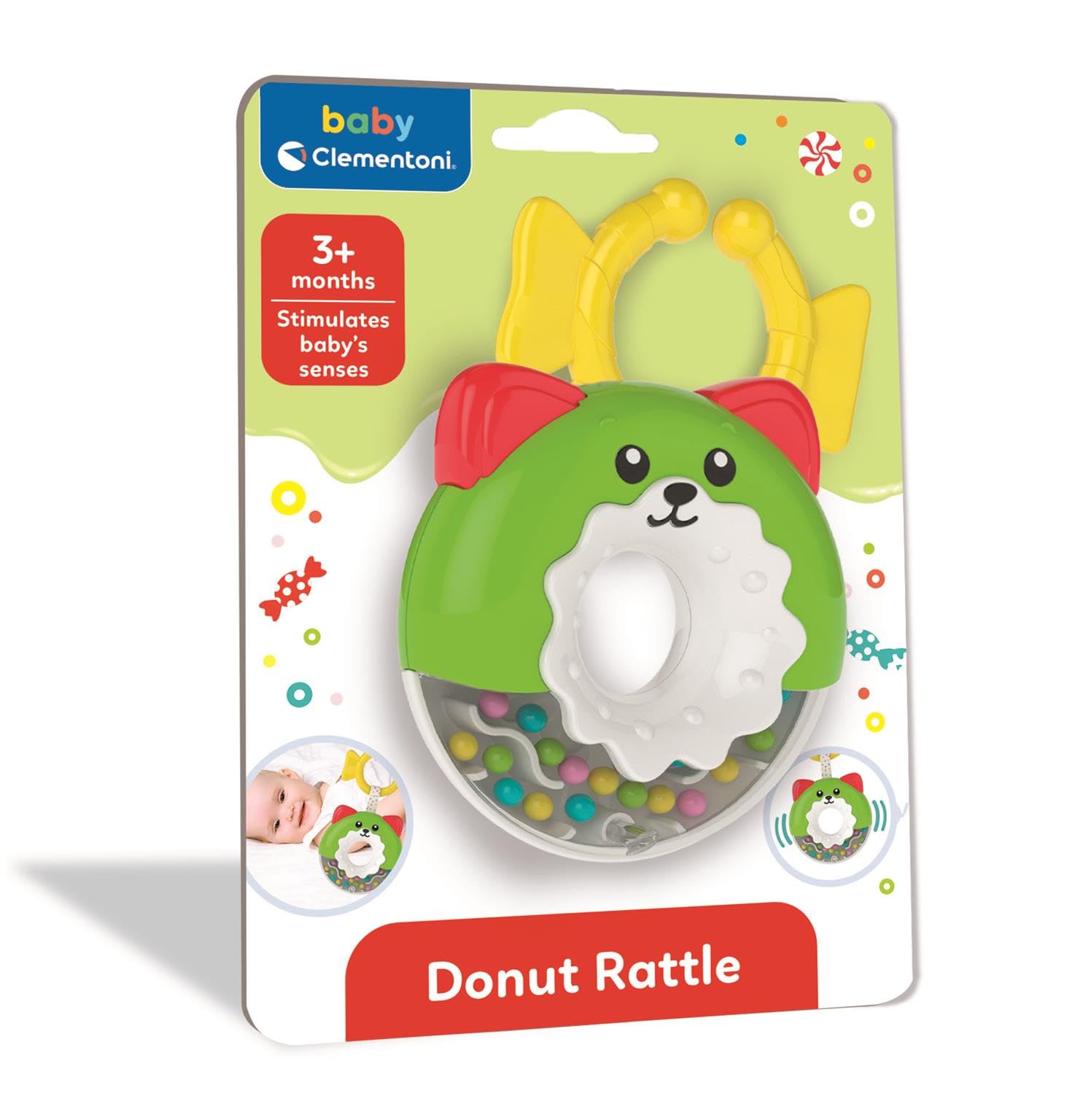CLEMENTONI - Donut Rattle - 17570