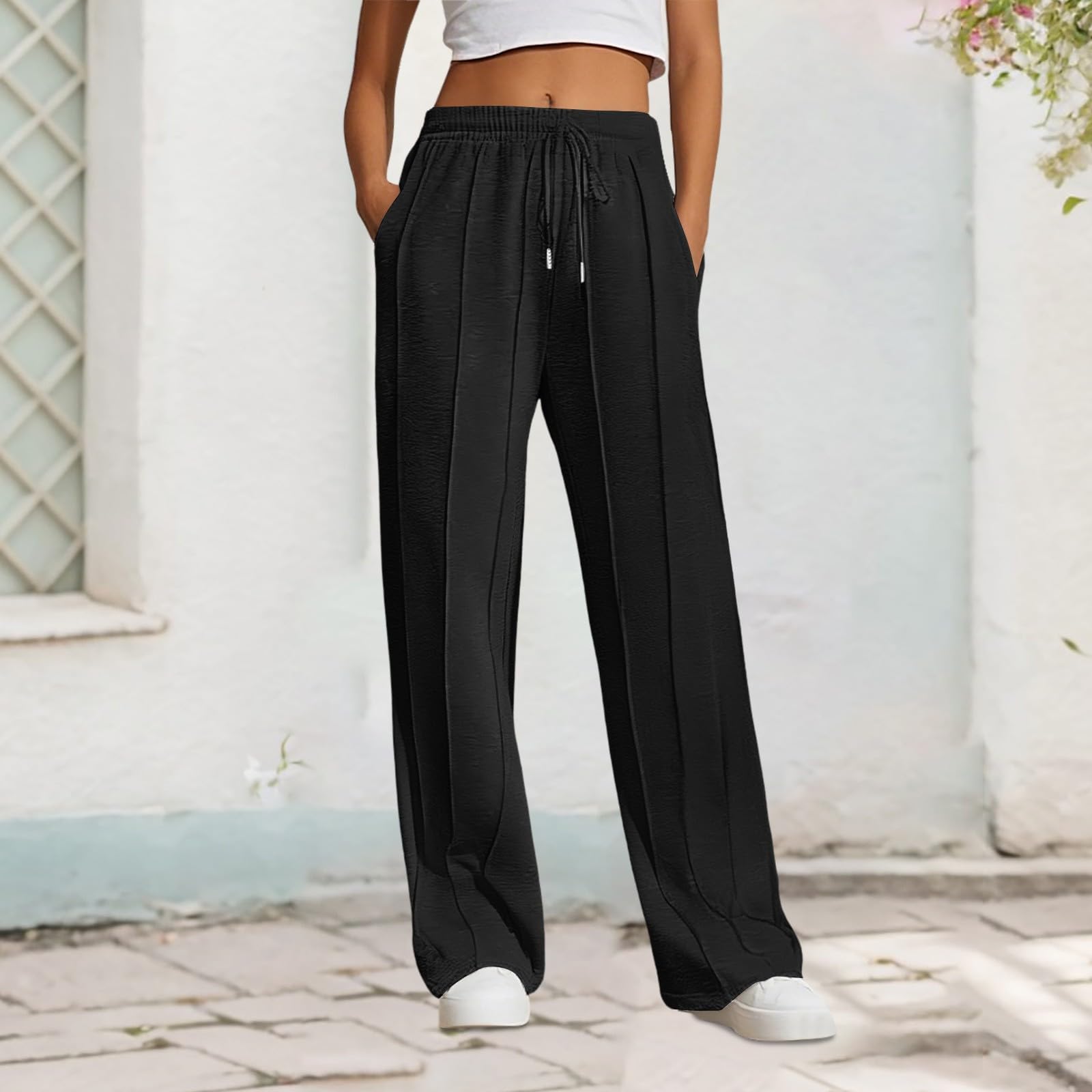 Ropa De Mujer Pantalones Invierno Chandal Otoño Pantalón Tallas Grandes Running Chándal Ancho Jogger Mujeres Cómodo Deportivos Verano Pantalon Deportiva Largo