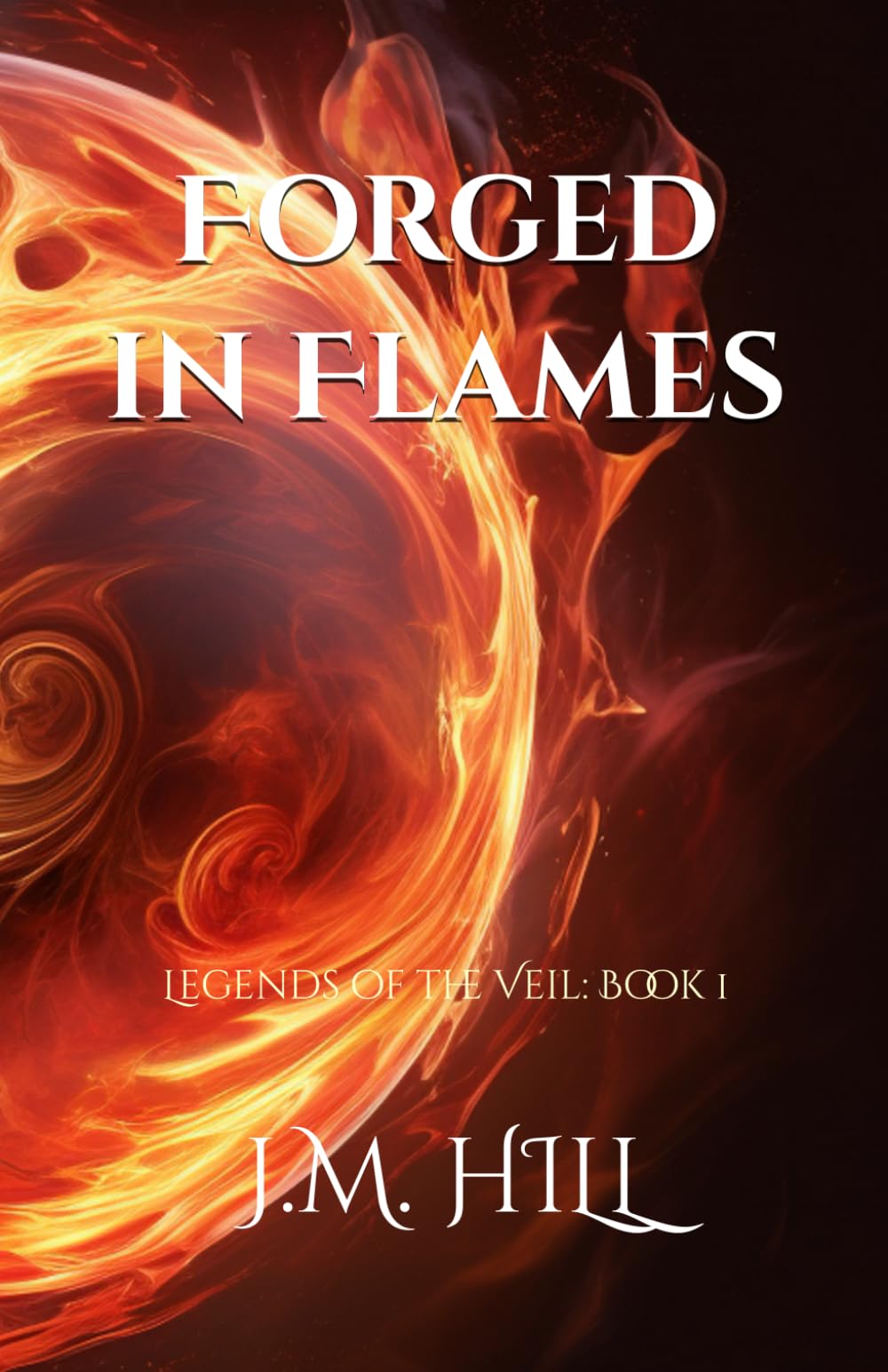 Forged in Flames: Legends of the Veil: Book One (Legends of the Veil: An Epic Romantic Fantasy Saga of Magic, Prophecy, and Forbidden Love)