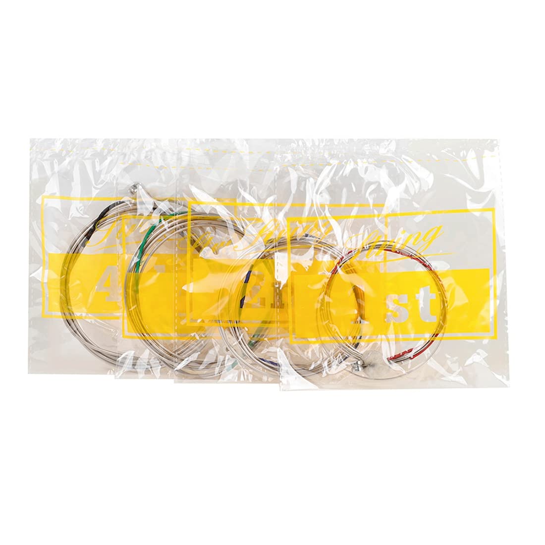 4 Pz/Set Corde Doppie Corde 4/4 3/4 1/2 1/4 1/8 Dimensione 1 2 Rd 3 4 St Contrabbasso Strings