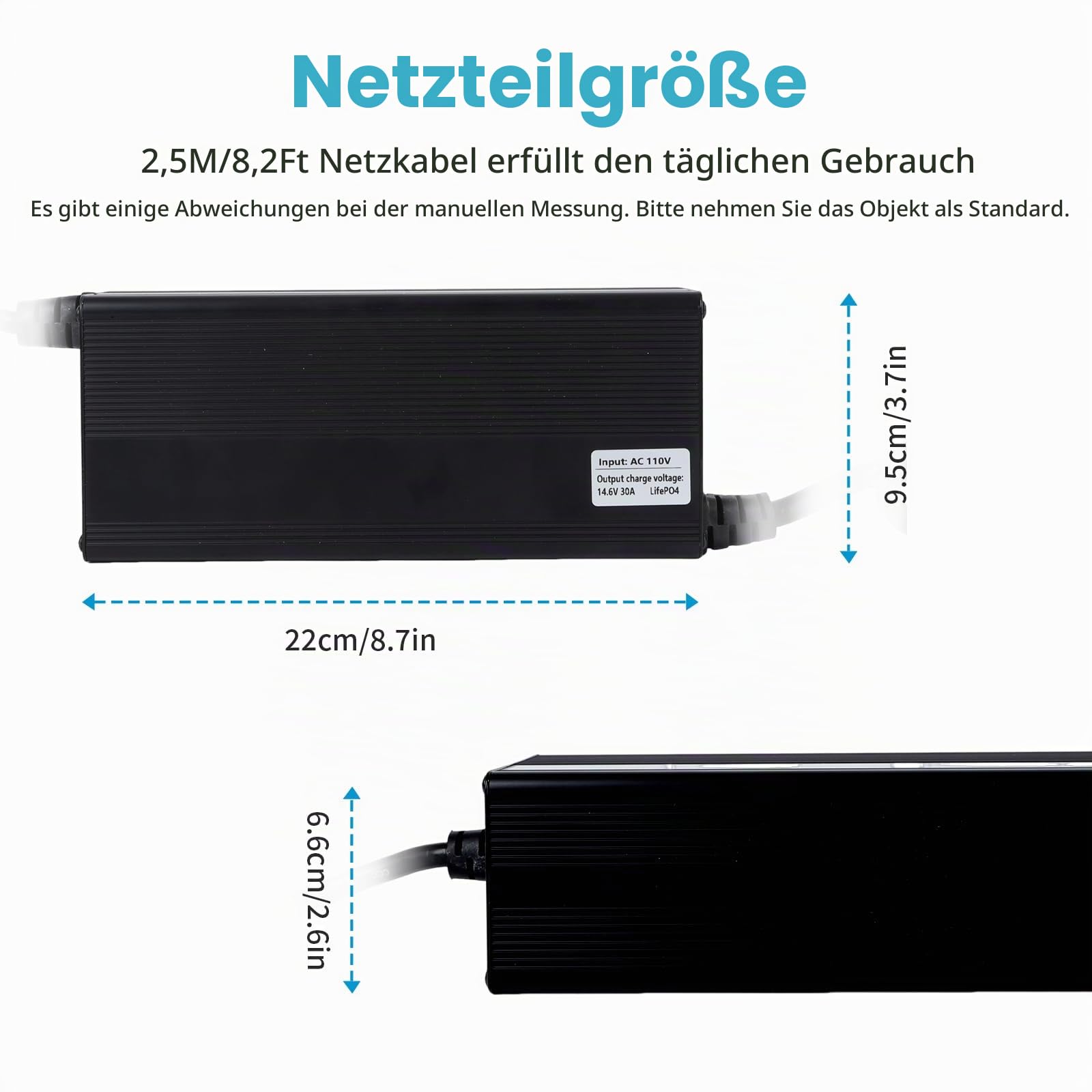 15 Amp Lithium-Batterie-Ladegerät 12V-88V verstellbares | LiFePO4 Lithium-Batterie-Ladegerät mit OLED-Display speziell für Elektromotorräder entwickelt Elektroroller Touring Cars