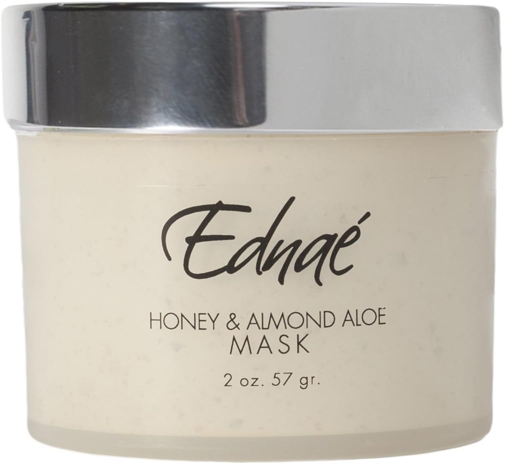 Ednae Honey and Almond Exfoliating Facial Mask – Soothing and nourishing formula featuring Rose Hips Seed Oil and Aloe Vera to heal and refresh your face and body