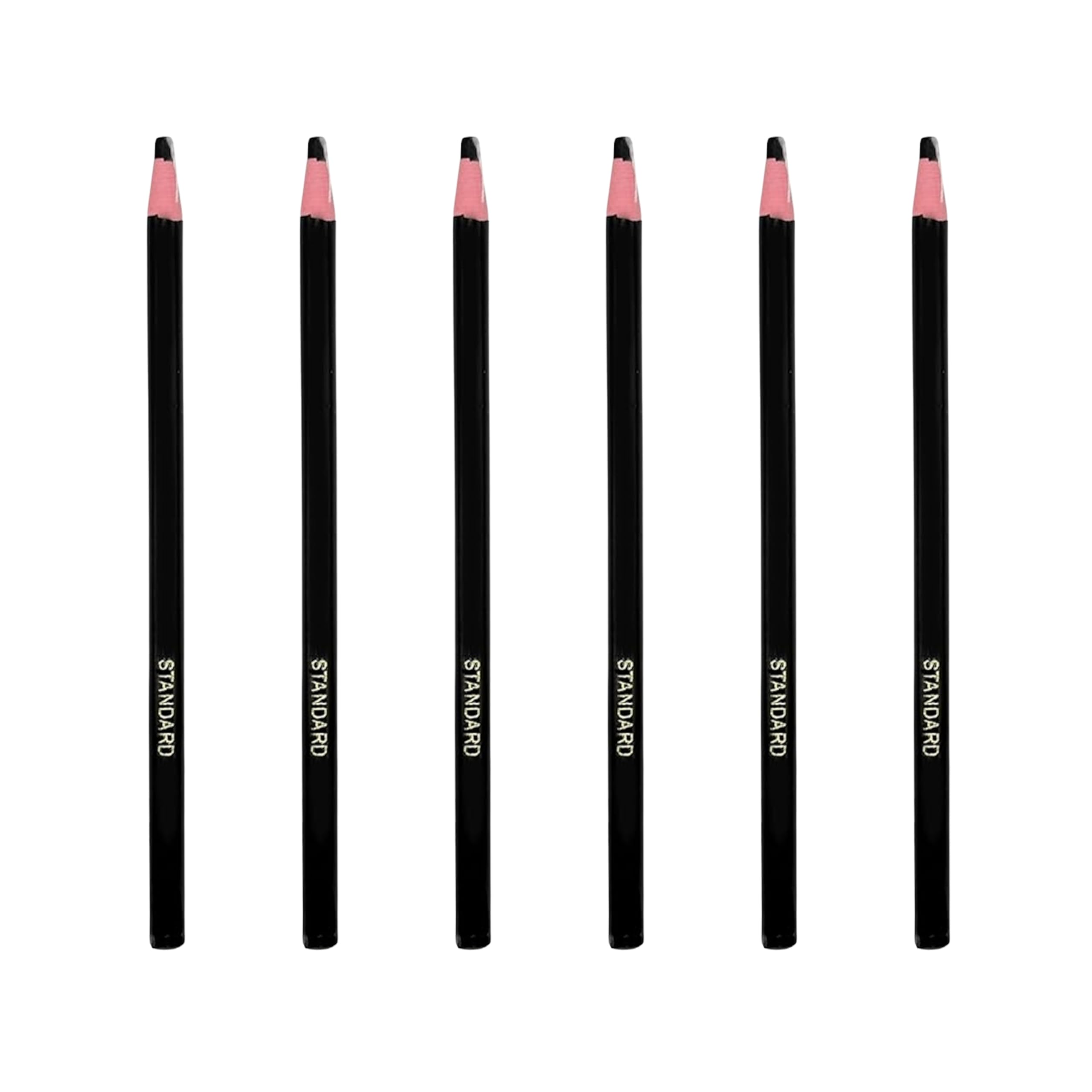 SOMCO - Pack of 6 Black Chinagraph Pencils