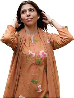 ANNI Designer Women Viscose Printed Straight Kurta Set with Pant and Dupatta | Ladies Ethnic Kurta Suit | Indian Regular F...