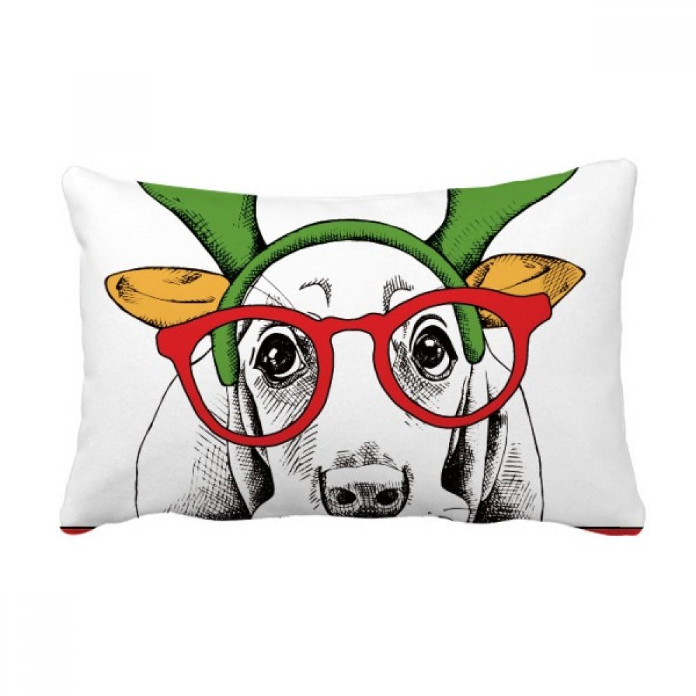 Coussin lombaire pour soulager le dos sur le canapé motif chien