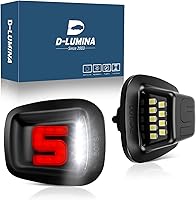 Vista 10 de D-Lumina Conjunto de lámpara LED para placa de matrícula compatible con Dodge Charger Challenger Chrysler 300 Pacifica y Compass 2015-2023