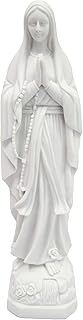 Vittoria Collection 11.5 Inch Our Lady of Lourdes Virgin Mary Statue Figurine Made in Italy