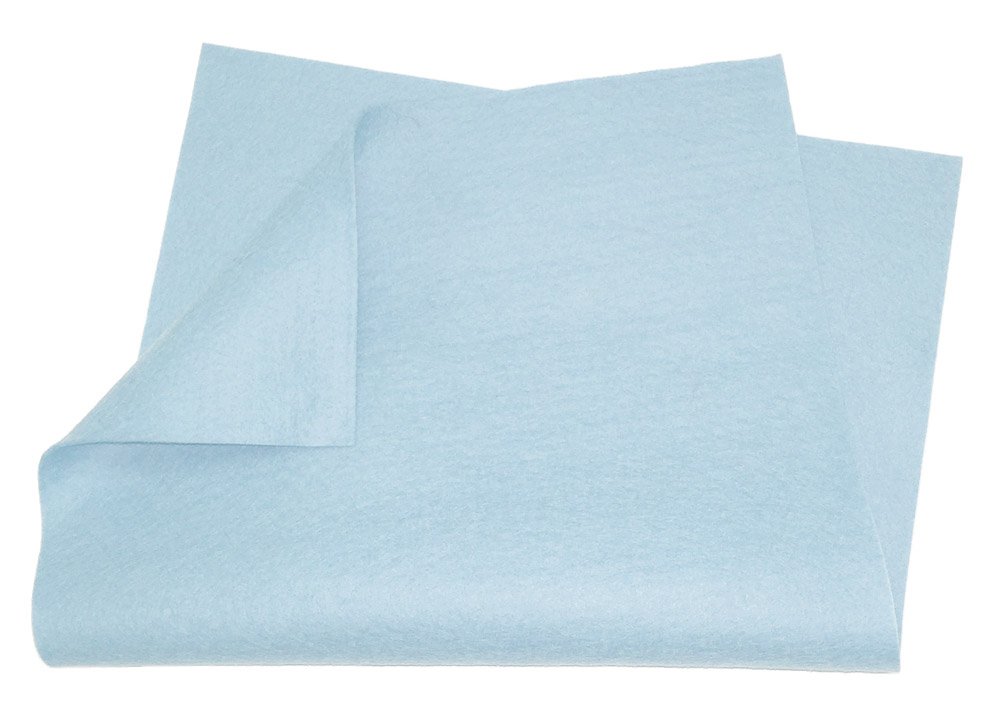100% Merino Wool Craft Felt - 8” x 12” Sheet - Baby Blue