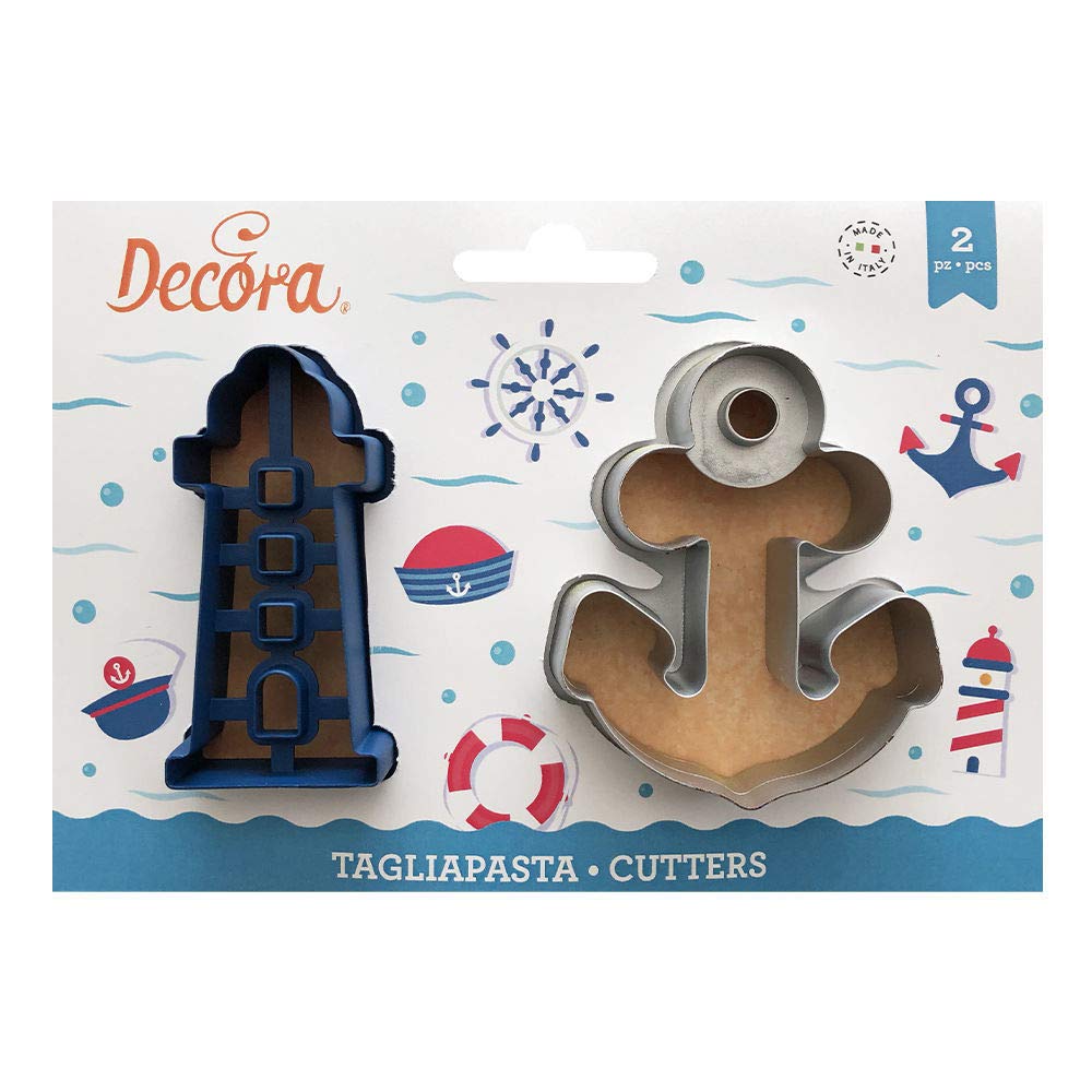 Decora 0255137 Plastic Cookie Cutter Sea 2, Plastic