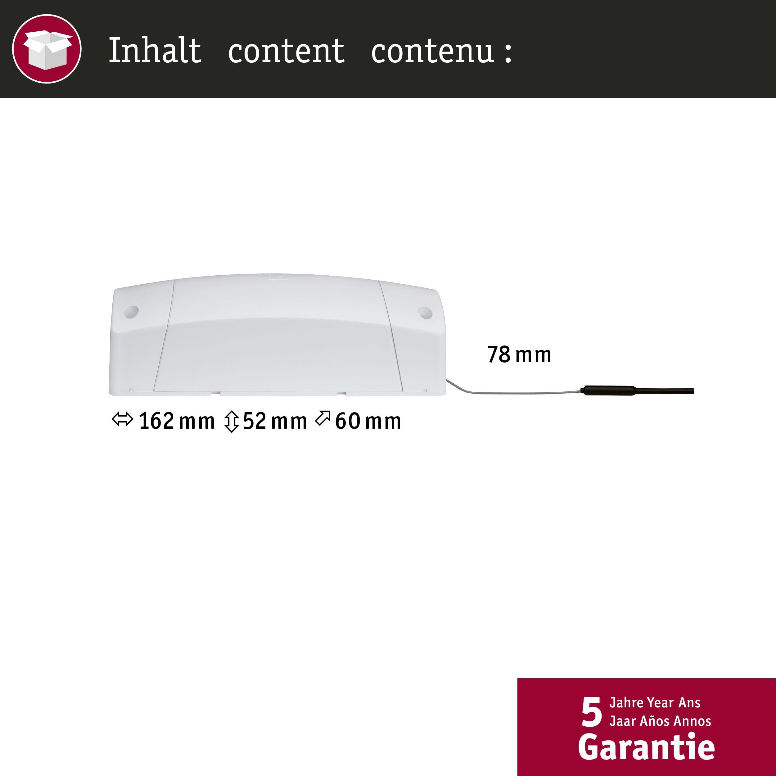 Paulmann 50044 controlador driver para iluminación, zigbee Smart Home