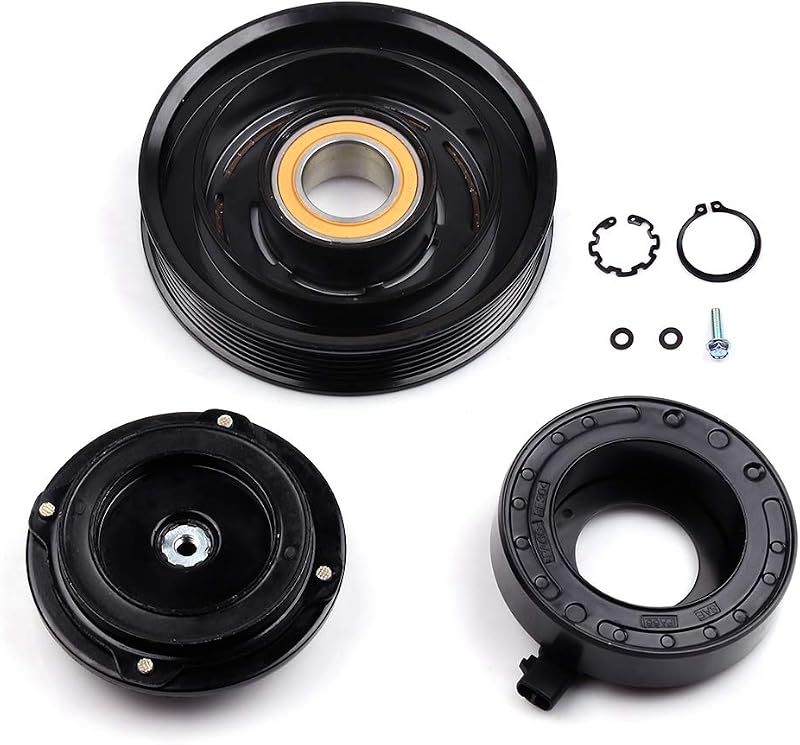 Kit de embreagem do compressor de ar-condicionado ECCPP para Honda Accord, Odyssey, Pilot e Acura – 6 ranhuras