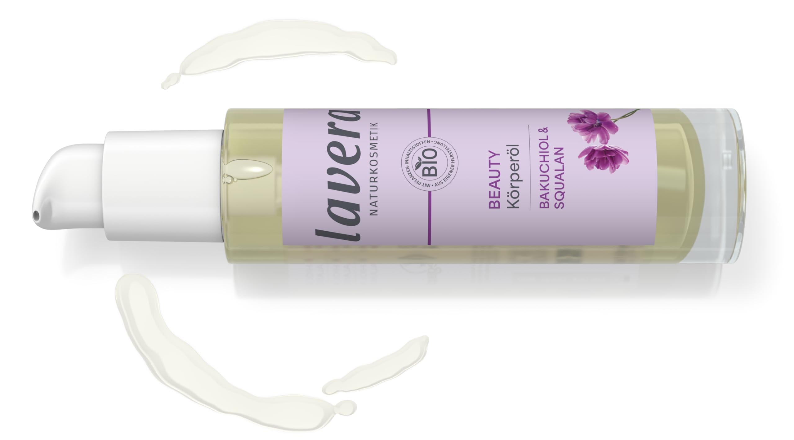 lavera Beauty body oil - smooth skin texture - regenerating & moisturising - vegan - natural cosmetics - 100 ml - Image 2