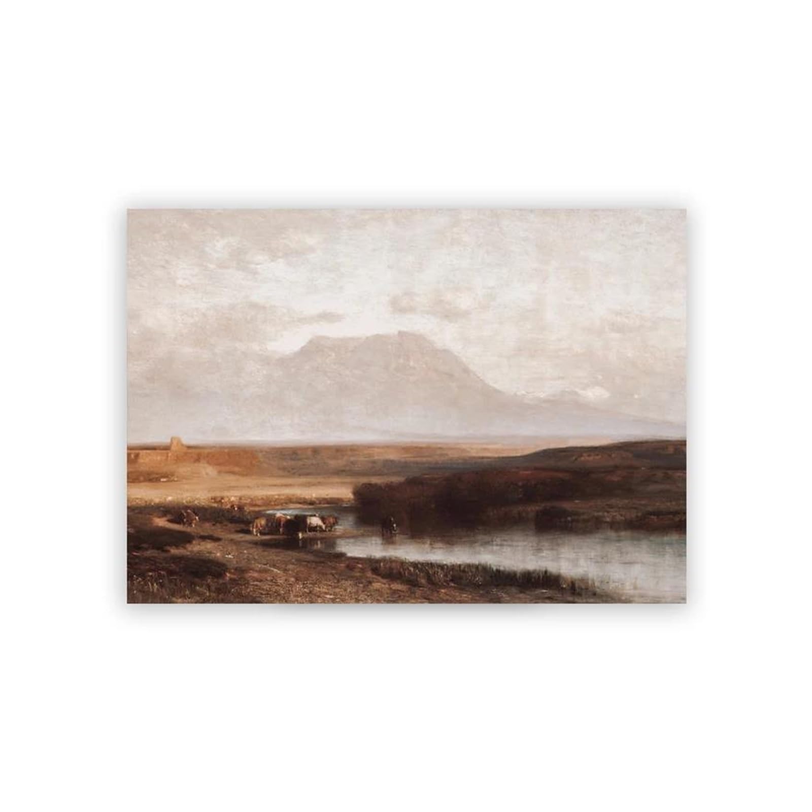Images d'art naturel d'automne toile imprimée pour décoration murale