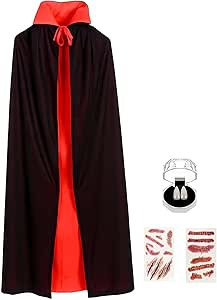 Cape Rouge De Vampire Cape Rouge Pour Enfants – Cape D'halloween En Velours Avec Capuche Rouge Pour Enfants – Cape D'halloween Rouge à Capuche Pour Enfants