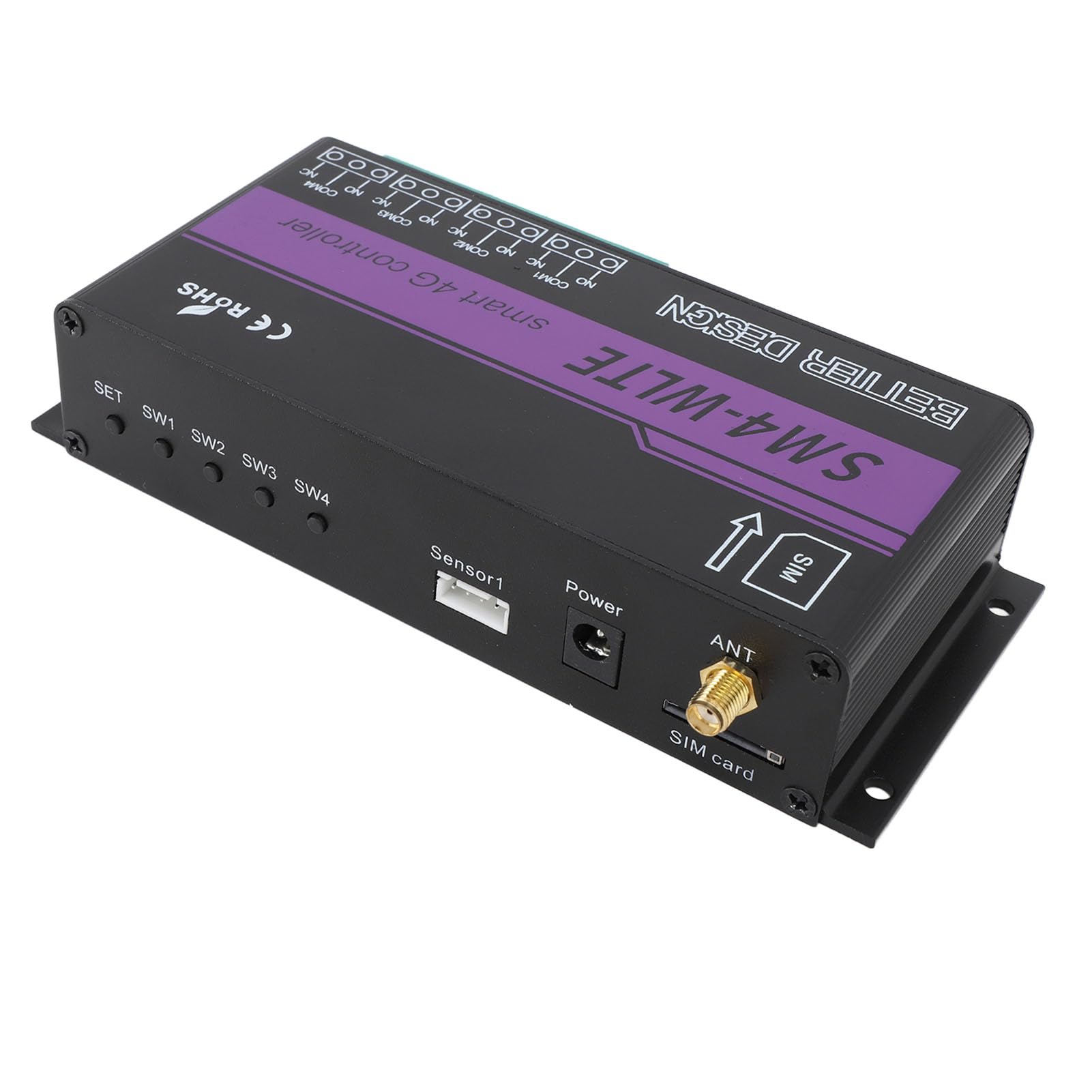 Interruttore Relè 4G A 4 Canali - Controller Remoto SMS Con Allarme E Sensori Temperatura - Foto 12