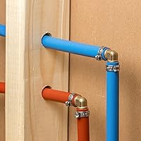 Vista 7 de Paquete de 200 abrazaderas PEX de 3/4 pulgadas, abrazaderas de manguera de oreja única de acero inoxidable