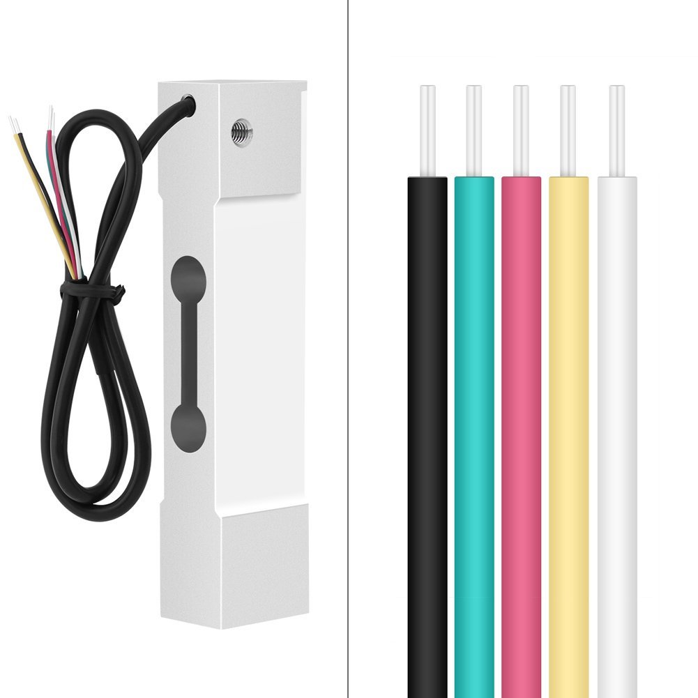 Aramox 40KG Weight Sensor, Parallel Beam Cell Sensor CZL601 Rated Scale Load Cell Parallel Beam Weighing Load Cell Sensor