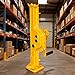 HILLHOUSE MMJ-3 1.5 Ton Mechanical Jack - Industrial Manual Operation Jack, 3000 lb Load Capacity, Low Height 23.63 Inches, Lifting Height 35.44 Inches, Cast Iron Structure, with Overload Protection