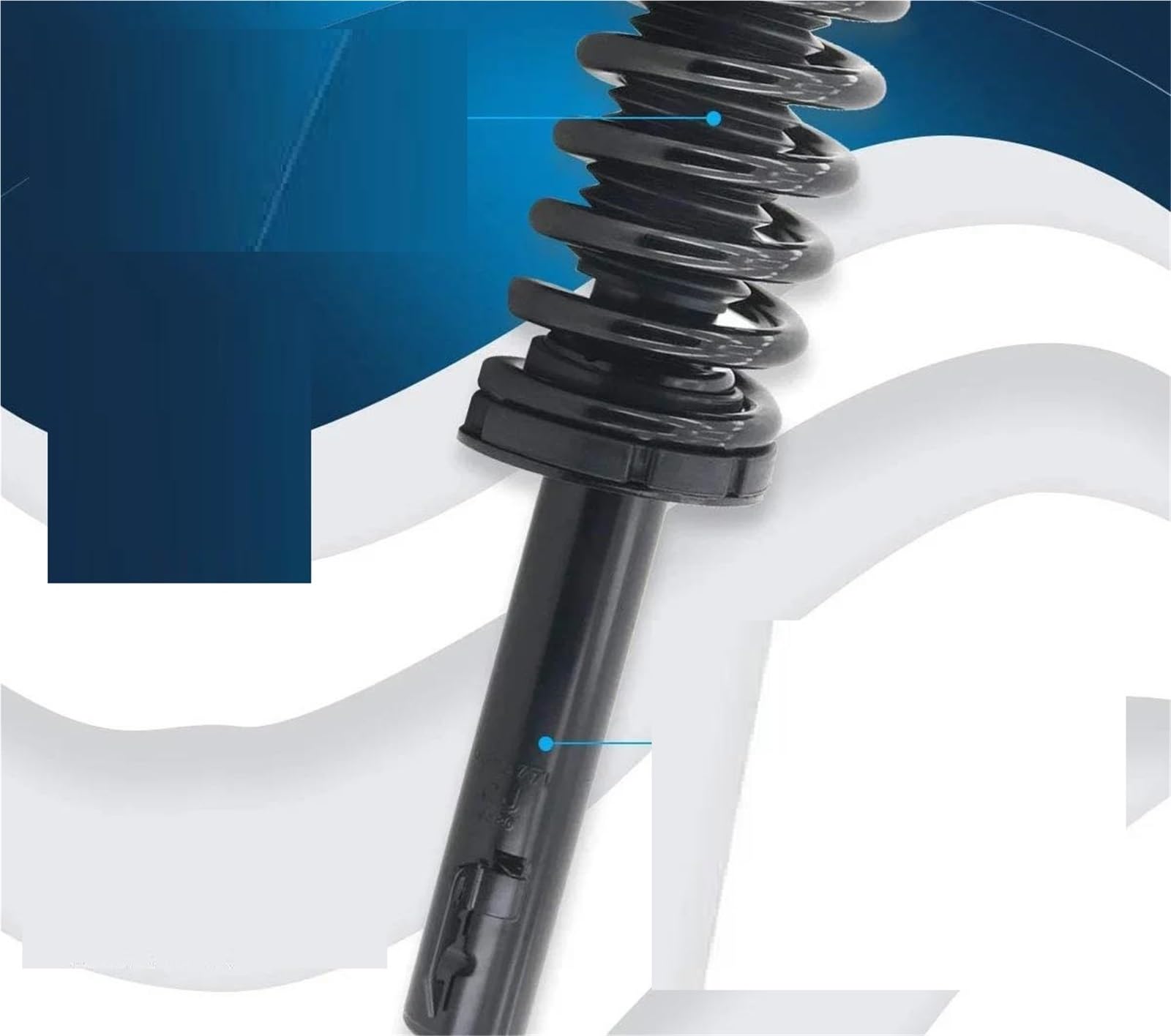 Parti della Sospensione Parti di Sospensione Automobilistiche Ammortizzatori Anteriori E Posteriori - Set da 4 Pezzi per Jeep per Commander per Grand per Cherokee Steel