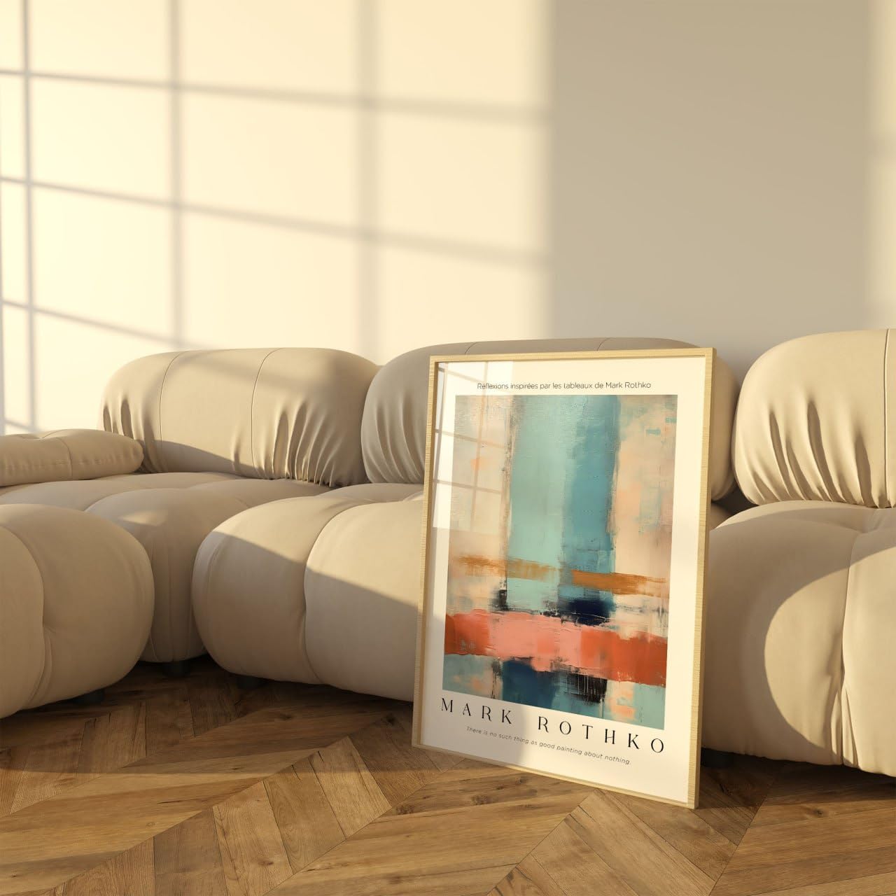 ARTINSPIRIO Mark Rothko - Stampa artistica (solo poster, 70 x 100 cm)