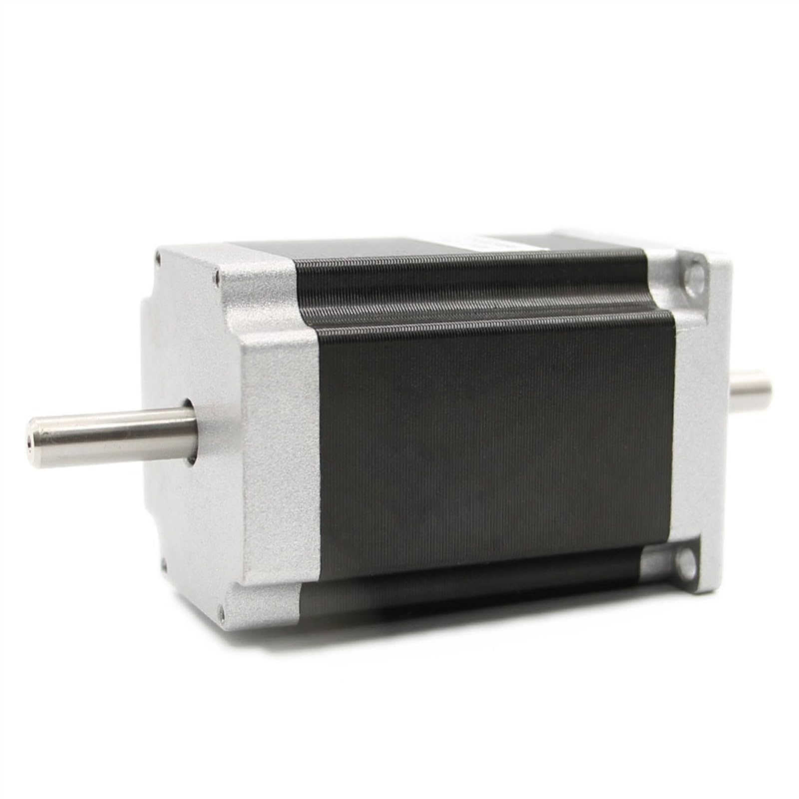 NEMA 23 silnik krokowy podwójny wał 3A 2.2Nm 315 uncji D = 8mm 57x82mm Nema23 do drukarki 3D CNC,Precyzyjny obrót(8mm)