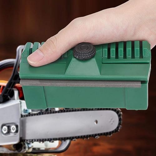 Miniatura 4 de TOPINCN Motosierra eléctrica ferrocarril aparadores archivo motosierra cadena sincrotrón pista reparación herramienta traje