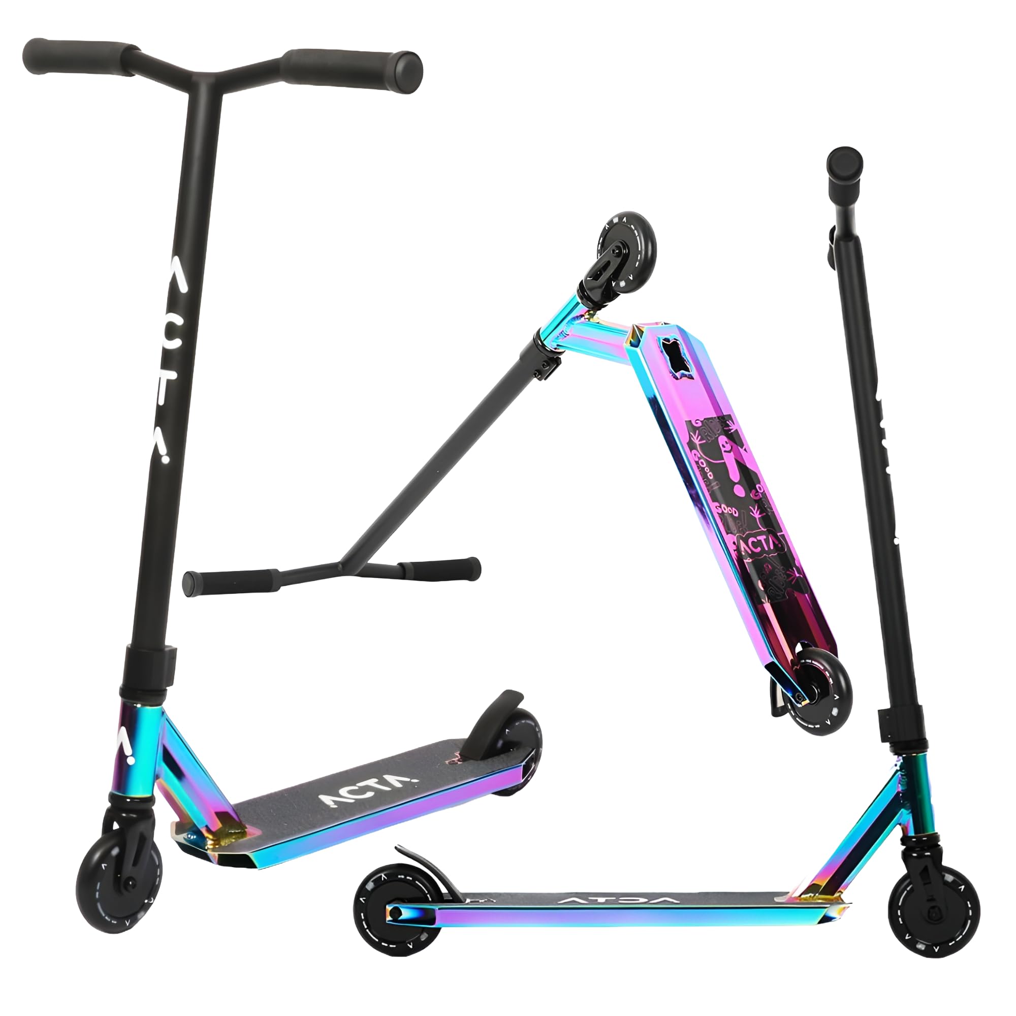 ACTA Patinete Freestyle - Modelo FSP - Neochrome
