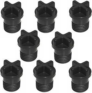 8Pcs Light Socket Safety Cap Plugs,E26 Light Socket Cover Plug,Light Bulb Socket Cover,Cap for String Lights, Recessed and Standard Light Sockets (8)