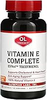 Vista 1 de Olympian Labs Vitamin E Complete Tocomin, 200IU 60 Softgels, Fight Free Radicals, Supports Brain, Skin & Hair, 60 Servings