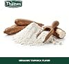 Organic Tapioca Flour - Non-GMO, Raw, Versatile, Vegan, Perfect for Baking and Thickening Sauces - Resealable Pouch for Freshness - Thames Organic 1kg