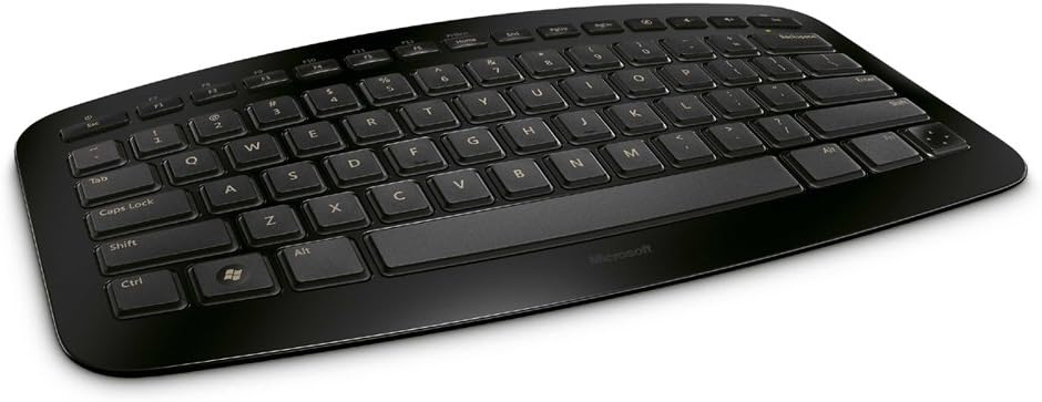 Microsoft Arc Wireless Keyboard for PC and Xbox 360 - Black