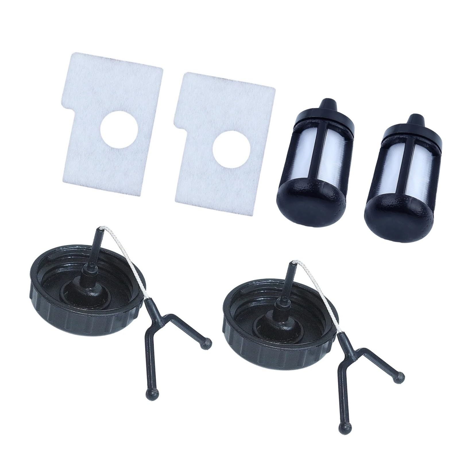 Bouchon de filtre à air pour MS170 MS180 pack de 2 pièces de rechange pour tronçonneuse