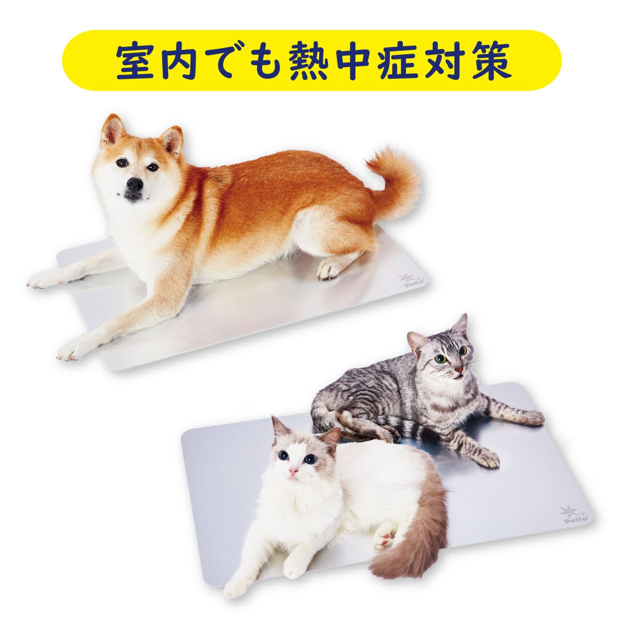 Amazon | ペティオ (Petio) 犬猫用マット クールアルミシートHNB 2L